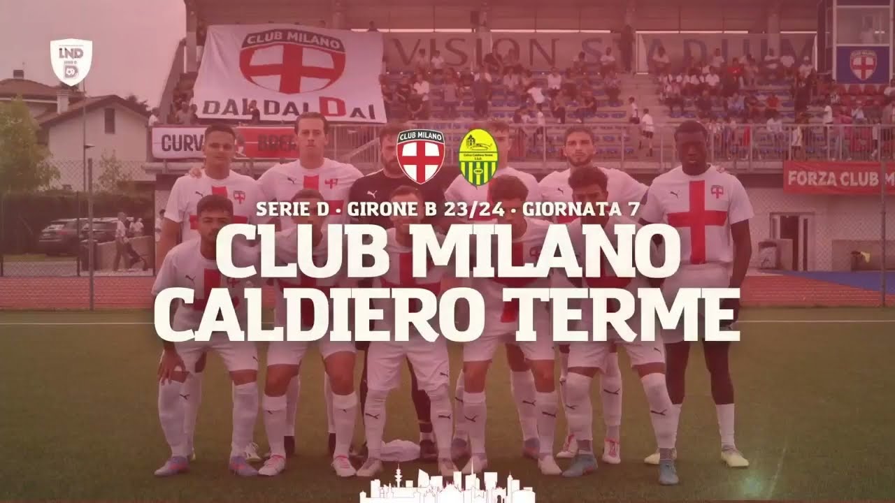 [ HIGHLIGHTS ] Club Milano V Caldiero Terme - 7a Giornata Girone B ...