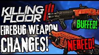 Season 3 Firebug Weapon Changes - Vulcan Nerfed & Dragons breath Promoted To Tier 3!