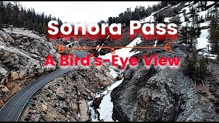 Sonora Pass—Dramatic Birds’ Eye View of Highlights