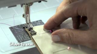 8/10 BERNINA 530 and 550 QE: zipper Sewing with creative consultant