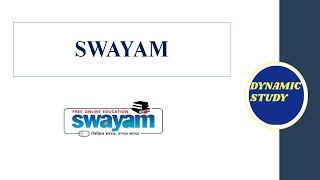 SWAYAM Full Details for Competitive Exams