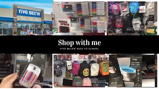 Shop with me ( back to school edition ) five below