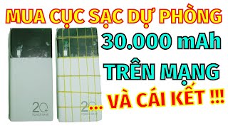 Linh Bảo TV - Sửa sạc dự phòng dung lượng 30.000 mAh mua trên mạng ... và cái kết !!!