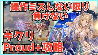 【 天上征伐戦 】 キクリ Proud+ 攻略２。回復しまくれば負けないやろ型 【グラブル】