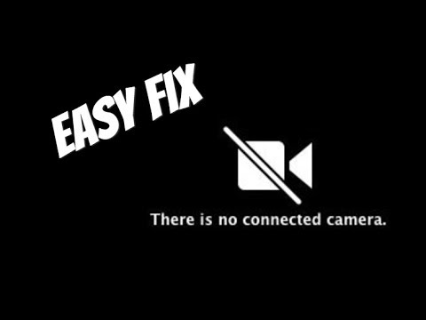 FIX "There Is No Connected Camera" WITHOUT USING TERMINAL!!! masterbrendan