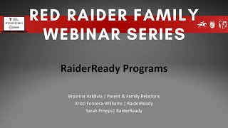 Raider Ready Program Course