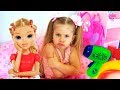 Diana and Funny Stories With Toys - Compilation video