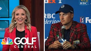 Jordan Spieth reflects on RBC Heritage victory | Golf Central | Golf Channel