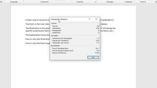 How to Check Readability Statistics in Microsoft Word [Tutorial]