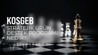 KOSGEB Stratejik Ürün Destek Programı Nedir?