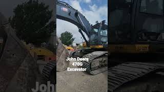 John Deere 470G excavator #deere470G #excavator #johndeere #constructionequipment  #heavyequipment