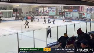 Warhawks Bantam B1 @ Janesville Bantam A (2024.11.30)