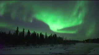 WATCH: The Northern Lights glisten above a Finnish town