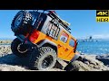 1:10 RC Rock Crawler | Absima Sherpa | Yikong Pro | Jeep Rubicon at the Gravel Loader #rccrawler