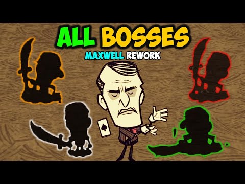 Defeat EVERY boss as Maxwell (NEW rework)