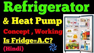 refrigerator and heat pump