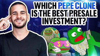 🔥 Pepe Clone Showdown: Pepeto vs. Wall Street Pepe , Which Is the Best Presale?