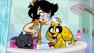 EL DÍA DEL BAÑO 🐶🚿🛁 Las Perrerías de Mike Ep. 17 (Temporada 1)