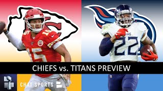AFC Championship Titans vs. Chiefs Playoffs Preview, Chris Jones Injury News & Mahomes vs. Tannehill