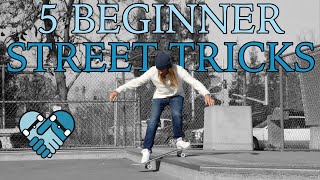 FIRST TIMER STREET TRICKS, Ride up and down curbs, Drop offs, Manuals, Confidence Building + Safety