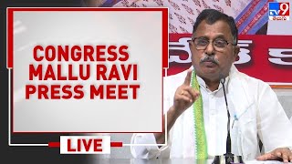 Congress Mallu Ravi Press Meet LIVE - TV9