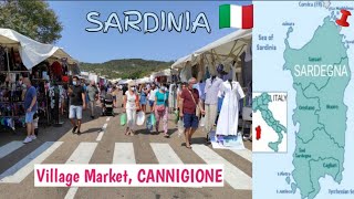 CANNIGIONE 🇮🇹 - Village Market | Sardegna / Sardinia Island ( Italy )