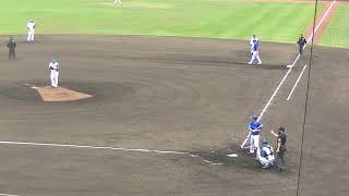 ファイターズ鍵谷陽平 DeNA高見澤郁魅を三振（2024年4月23日 日本ハムファイターズ対 横浜DeNAベイスターズ 2軍）