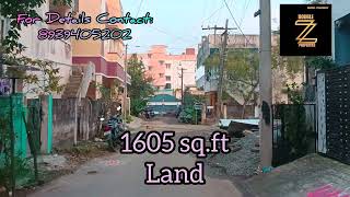 East Tambaram Madambakkam| 1605 sq.ft land for sale| Manickam Nagar| West Facing| Calm Locality