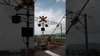 長崎本線　上地踏切　【⠀あげち】吉野ヶ里公園駅〜中原駅間