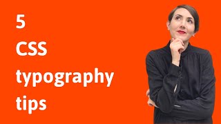 5 CSS typography tricks: gradient text, outline text, first-letter, first-line, ch unit