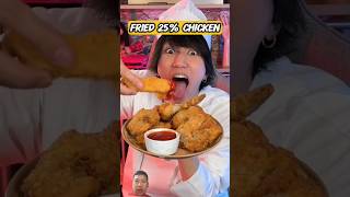 Best way to eat fried chicken 🍗#shorts #funny #comedy #reaction #entertainment