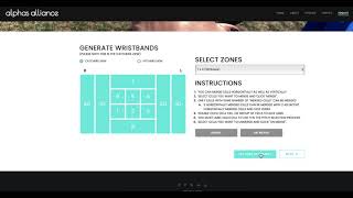 AlphaSigns Creating Zones
