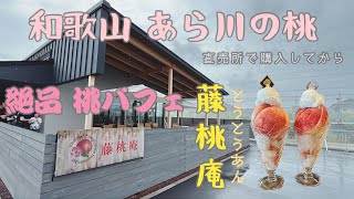 2024年6月23日　和歌山県紀の川市桃山町に、あら川の桃を買いに行きました。