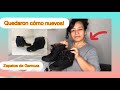 ✅Cómo limpiar mis Zapatos de Gamuza! Con 2 ingredientes. Quedaron cómo nuevos!