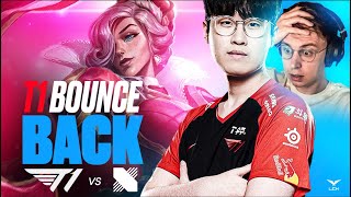 THE T1 BOUNCE BACK - T1 VS DRX COSTREAM - CAEDREL