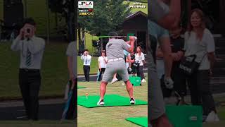 本間ゴルフ契約 ドラコン日本王者 三隅直人プロ #golf #golfswing #shorts ゴルフ ドラコン