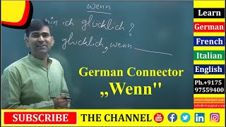 German Connector ,,Wenn'' | German Grammar in Hindi | Learn German