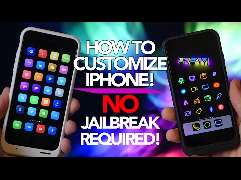 How to Customize iPhone for FREE - iOS 10 - No Jailbreak Required! How to Customize iPhone for FREE - iOS 10 - No Jailbreak Required!