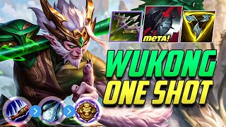 WILD RIFT | WUKONG COMBO ONE SHOT | WUKONG BUILD AND RUNES WILD RIFT