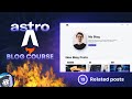 Astro Blog Course #13 - Related posts