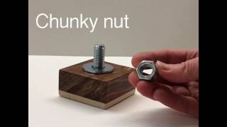 Montessori Bolt Block Step 1 - The Hex Nut