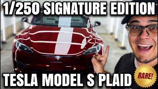 Rare 2026 Tesla Signature Edition Model S Plaid Full Walkaround (1 of Only 250 Ever Made)