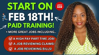 🏃🏾‍♀️START ON 2/18! + A NO PHONE PART TIME JOB! + REVIEW CLAIMS AT HOME! WORK FROM HOME JOBS 2025