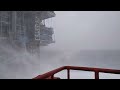 deluge fire water test north sea oil rig platform