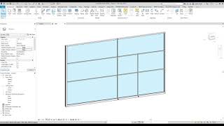 R-28 | How to Edit Grid Lines of Mullions in Curtain Wall | Revit Tutorial | Beginner