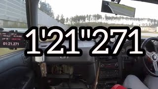 20211106袖森カリーナ【CARINA GT AT210 4AG C160】SFRW 袖ヶ浦フォレストレースウェイ