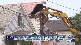 Live on 5 Craigslist listing Castro belongings removed
