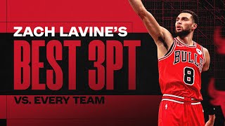 Zach LaVine: Bulls all-time 3-point leader 🔥 | Watch his best 3 vs. every NBA team | Chicago Bulls