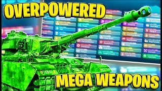 Overpowered Mod *Mega Weapons* In Shellshock Live Showdown!
