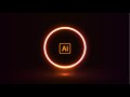 Realistic Neon Light Effect in Adobe Illustrator EPS. 2